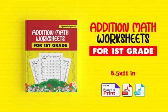 1st Grade Addition Problem Worksheet