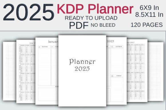 2025 Planner KDP Interior PDF Vertical: A Comprehensive Guide for Amazon KDP Creators