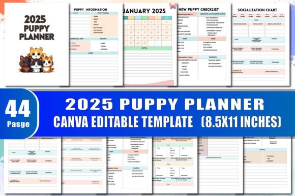 2025 PUPPY PLANNER: A Comprehensive Guide for New Puppy Owners