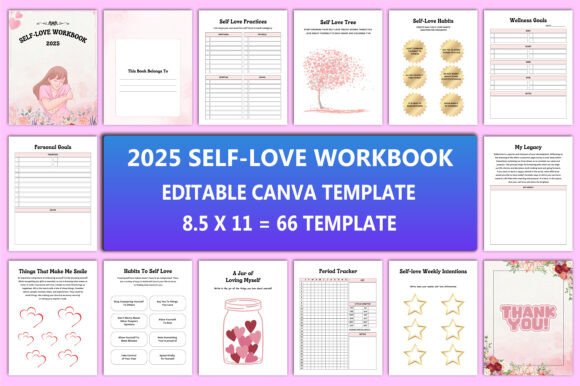 2025 Self-Love Workbook Interior: A Comprehensive Tool for Personal Growth