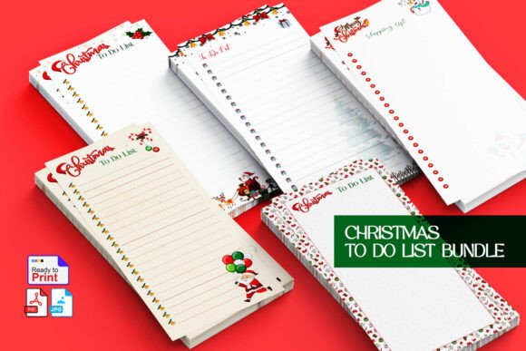 Christmas To-Do List Bundle: Stay Organized, Stay Festive