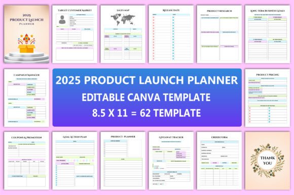 Editable 2025 Product Launch Planner: A Comprehensive Tool for Business Success