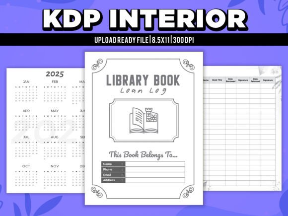 Library Book Loan Log for Easy Tracking