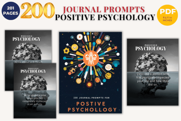 Unlock Your Best Self with 200 Journal Prompts for Positive Psychology